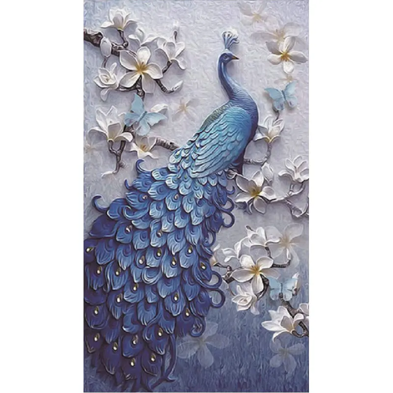 

5D DIY diamond embroidery pictures Home Decor Full square rhinestone diamond Painting cross stitch peacock handmade crafts
