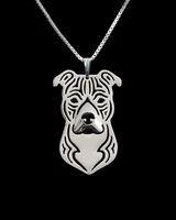 american staffordshire terrier necklace fashion pit bull necklace pet dog jewelry for woman