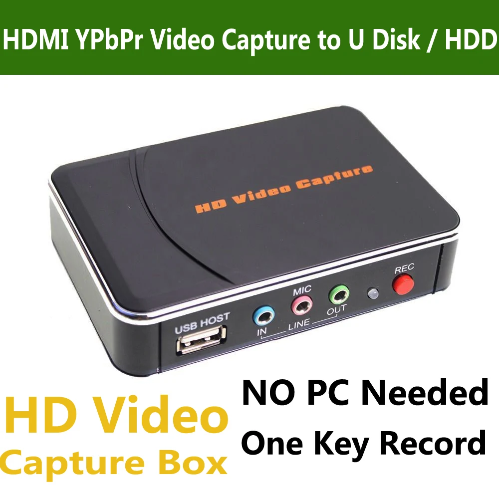 Оригинальная игра Ezcap 280 HD видео Захват 1080P HDMI YPBPR рекордер для xbox One/360 PS3/PS4 с одним щелчком без ПК