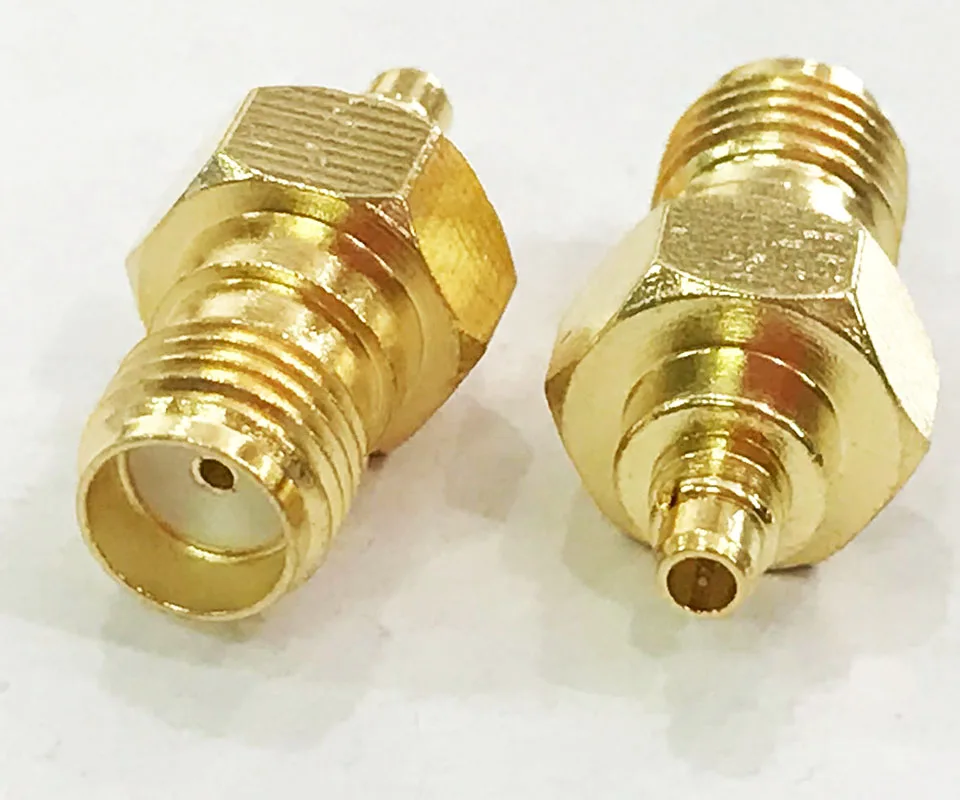50pcs MMCX Male to SMA Female Jack RF Coax Cable Adapter Connector | Обустройство дома