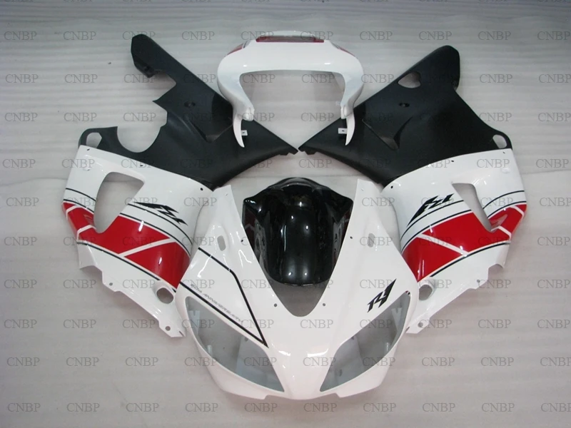 Обтекатель для мотоцикла YAMAHA YZFR1 1998 1999 комплекты всего тела 98 Красный Белый 50 й
