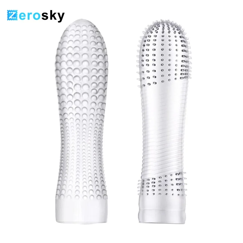 Reusable Condoms For Men Thorn Penis Sleeve Extender Erotic Male Adult Enlargement Particles G-spot Condom Sex Toys | Красота и