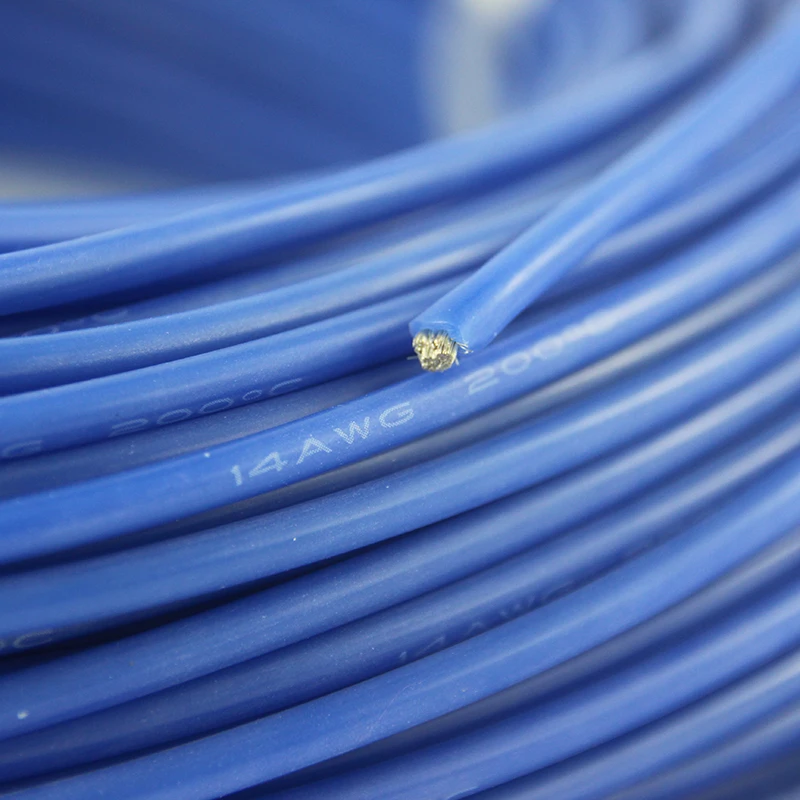 Силиконовый провод 100 м 14 AWG гибкие многожильные медные кабели термостойкие