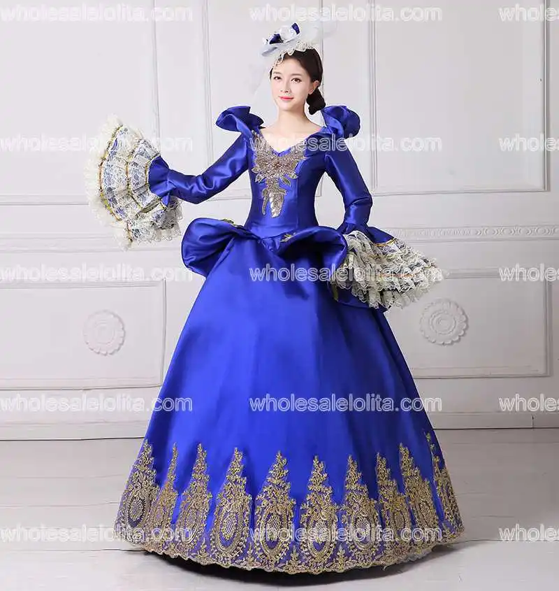 2017 Королевское Платье для Бала-маскарада Marie Antoinette Southern Belle |