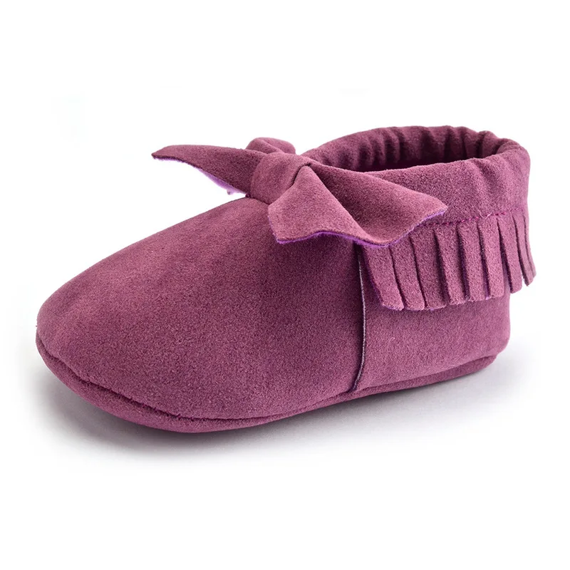 Детская обувь ручной работы с мягкой подошвой модные детские мокасины бахромой