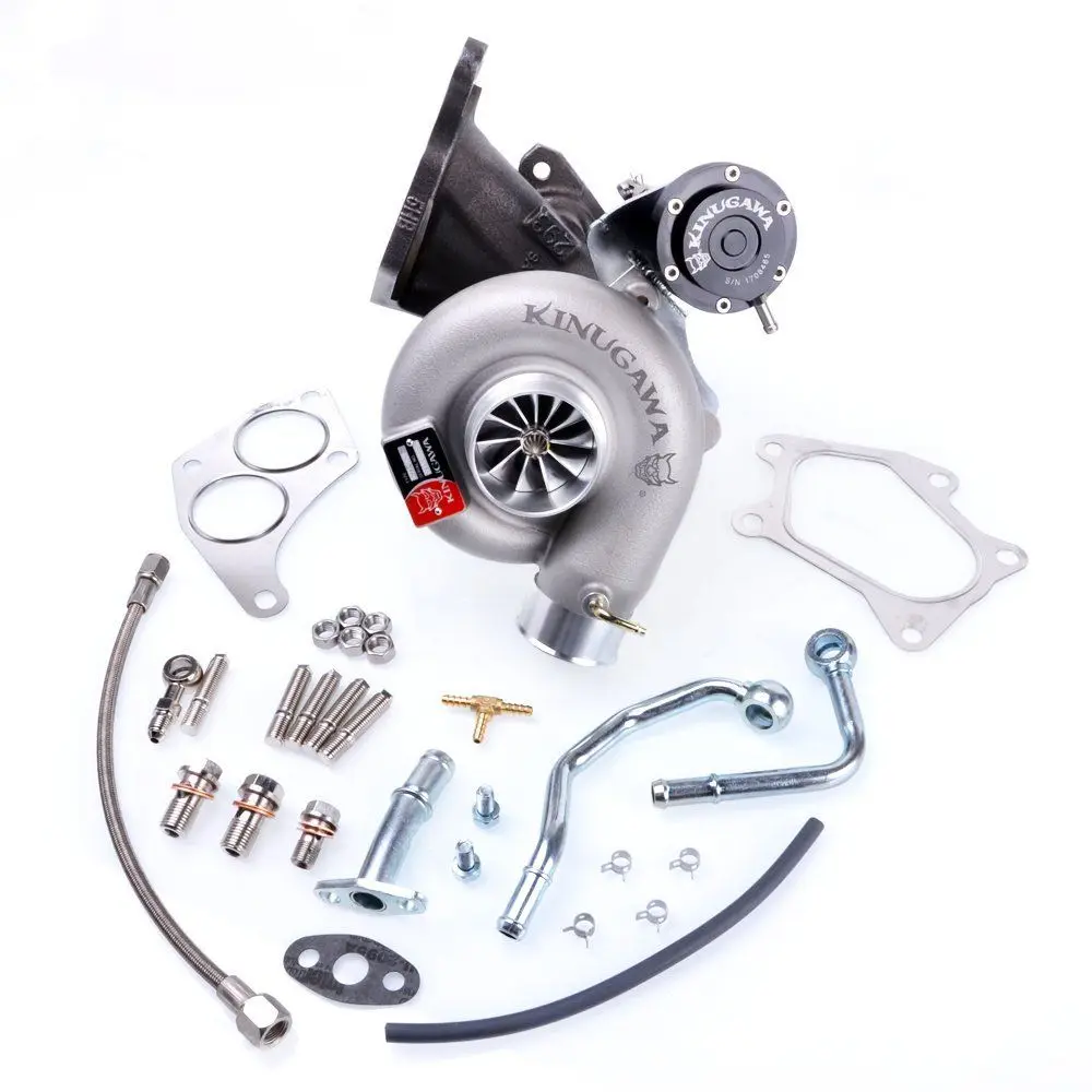 Kinugawa шарикоподшипник Турбокомпрессор GT2971R для SUBARU STI Двойной вход заменить VF36