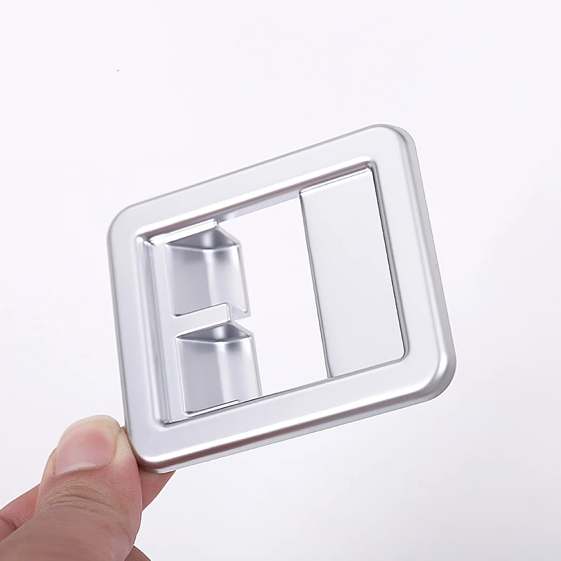 ABS хром второй ряд сидений вниз Кнопка интерьера авто аксессуары для Land Rover Discovery 5