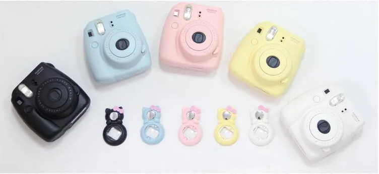 10 шт./партия, милый Hello kitty Fujifilm Instax Mini 7 s 8 крупным планом объектив зеркало для съемки селфи для Мини 7 s 8 камеры многоцветный