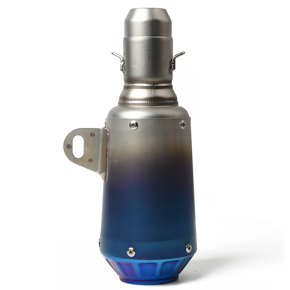 Мотоциклетная система побега выхлопная средняя труба мотоцикл лазерная