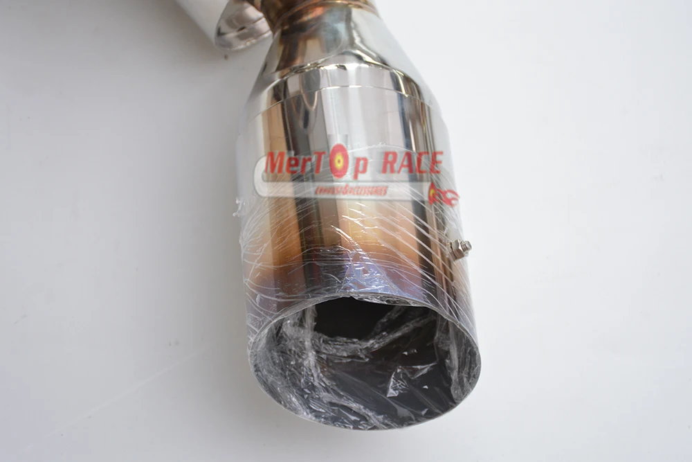 Mertop RACING DUAL 4," свернутый наконечник HI-POWER RACING CATBACK выхлопная система для 350Z Z33/G35 V35(подходит: 350Z) 2003-2009