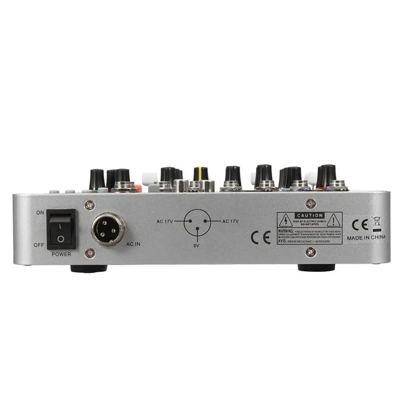 LEORY Профессиональный USB 4 канала DJ цифровым микшером Управление; с цифровой задержки bluetooth мини аудио DJ Mezclador получить Управление