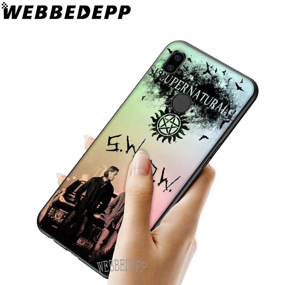 WEBBEDEPP сверхъестественный мягкий чехол из ТПУ для ТВ-фильмов Xiaomi Redmi GO Note 4 4X 5 6 pro 5A