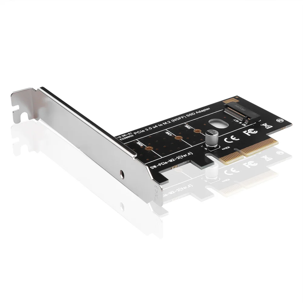 Адаптер Kebidu SK4 M.2 NVMe SSD NGFF на PCIE X4 интерфейсная карта ключа M поддержка PCI Express размер