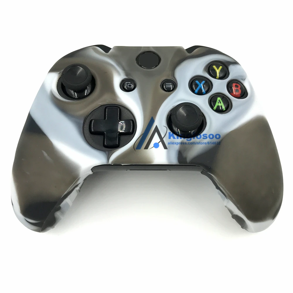 Камуфляжный силиконовый защитный чехол для Xbox One | Электроника