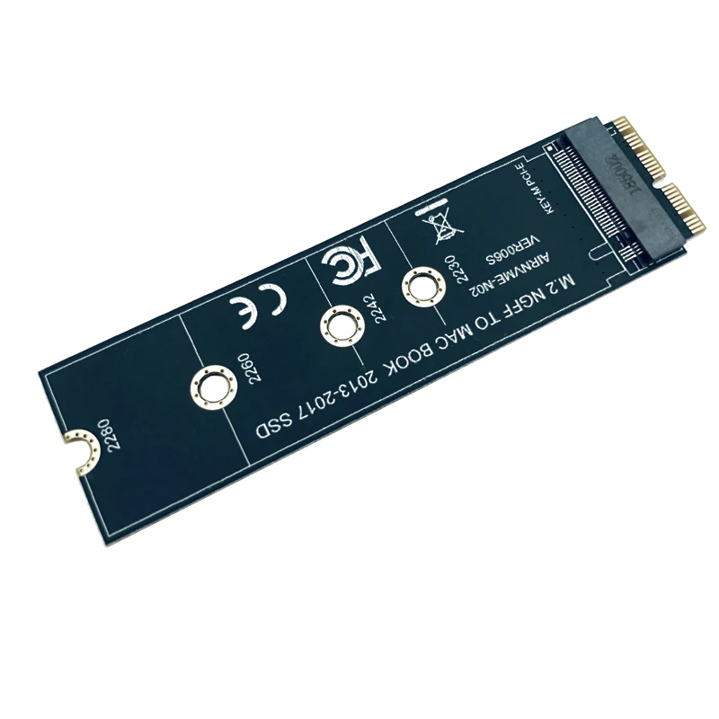 Переходники для SSD M2 на Macbook Air 2013 2014 2015 2016 2017 M.2 M ключ PCIe X4 NGFF Apple