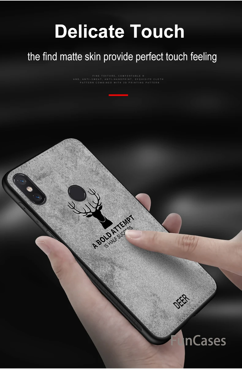Тканевый чехол для спортивной камеры Xiao mi Pocophone F1 классические ткани из матовой