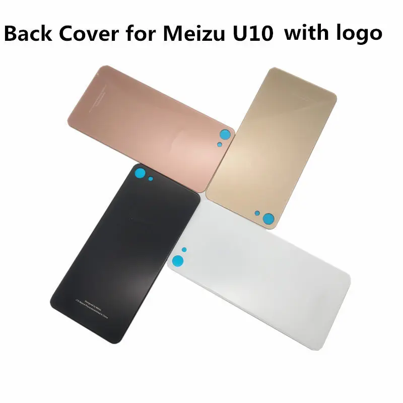 Задняя крышка для Meizu U10 задняя панель стеклянная запасная часть U20 батареи чехол
