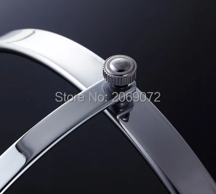 Двухсторонние современные зеркала для ванны 8 дюймов с увеличением в 3x бритья и