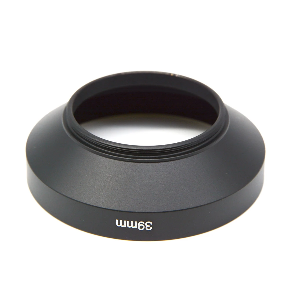 Просто сейчас винтовое крепление 39 мм металлическая широкоугольная бленда