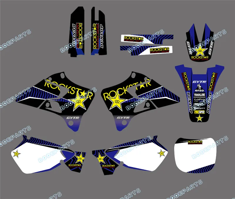 2001 yamaha yz250 graphics kit