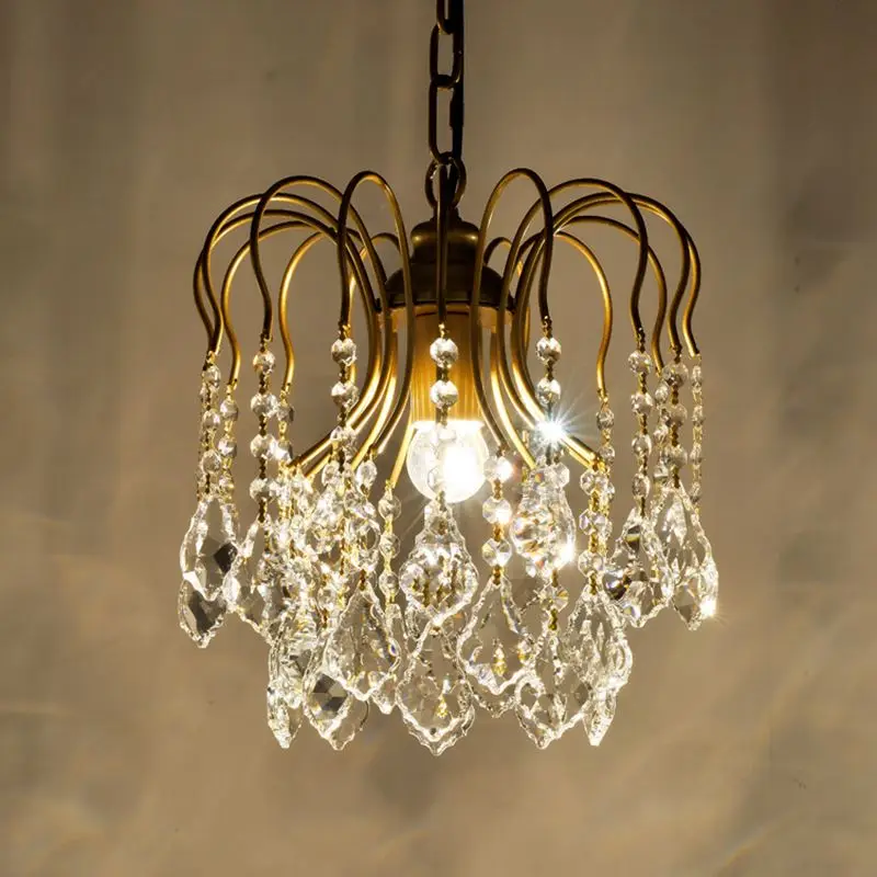 Современная хрустальная люстра осветительные приборы прозрачные хрустальные