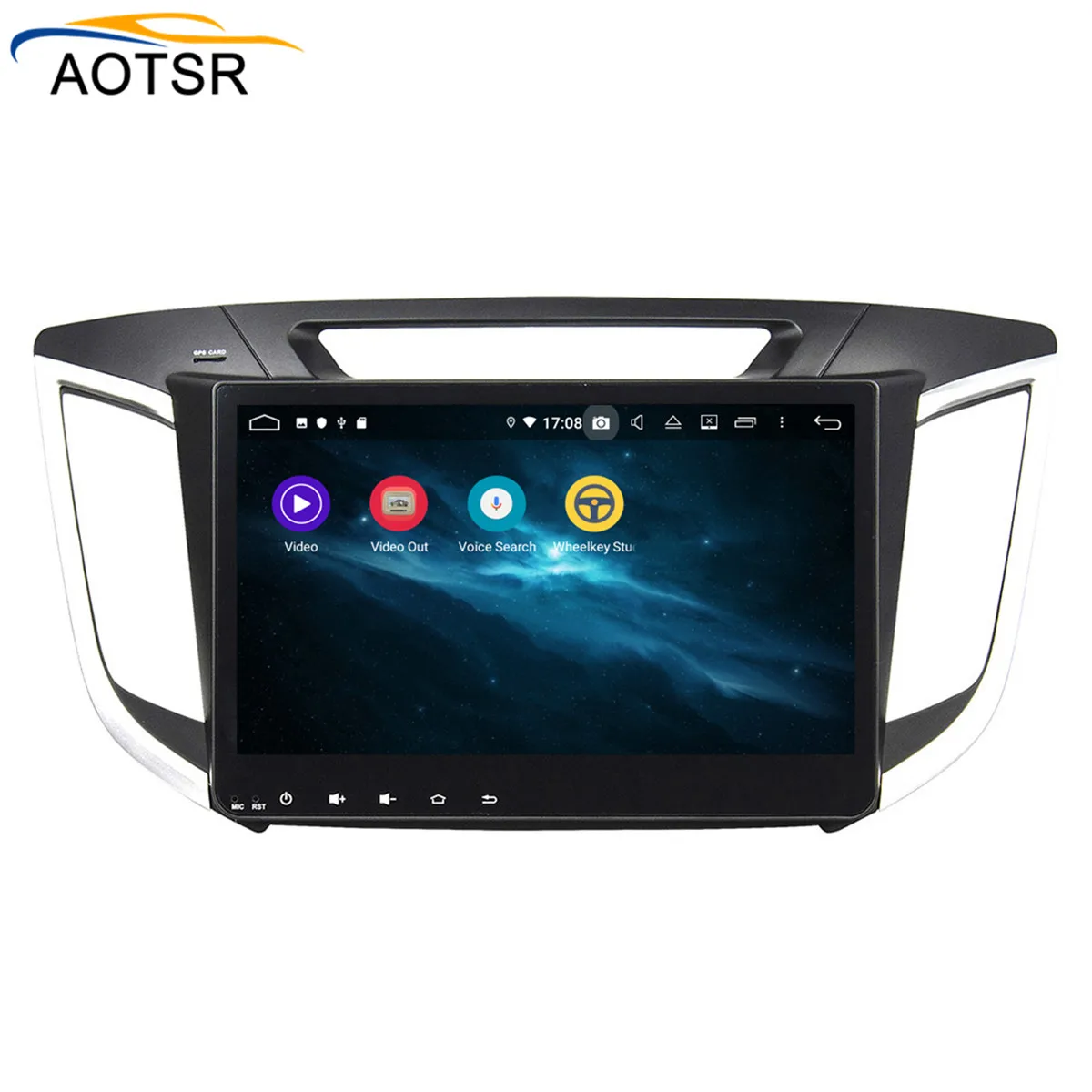 Автомобильный мультимедийный плеер 2 din Android 9 0 DVD GPS для Hyundai Creta ix25 2014