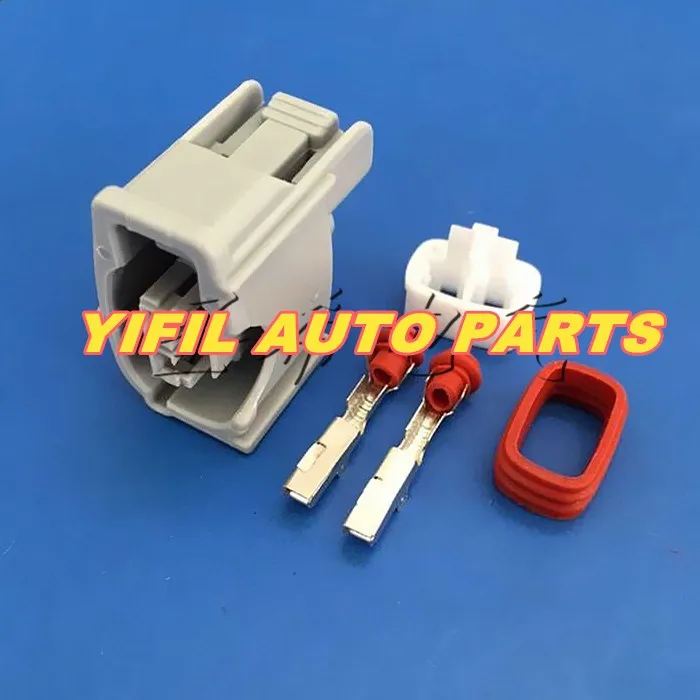 

10pcs/lot 2 Pin Female 6189-0611 Auto Electrical Sumitomo Fuel Injector Nozzle Connector For Honda Toyata LEXUS 1G-FE 1GR -FE