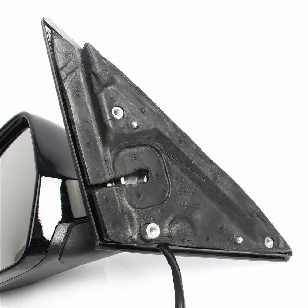 8 линий левый правый Подогрев со складным зеркалом в сборе для AUDI A4 S4 B8 B8.5 2009 2016 8K1