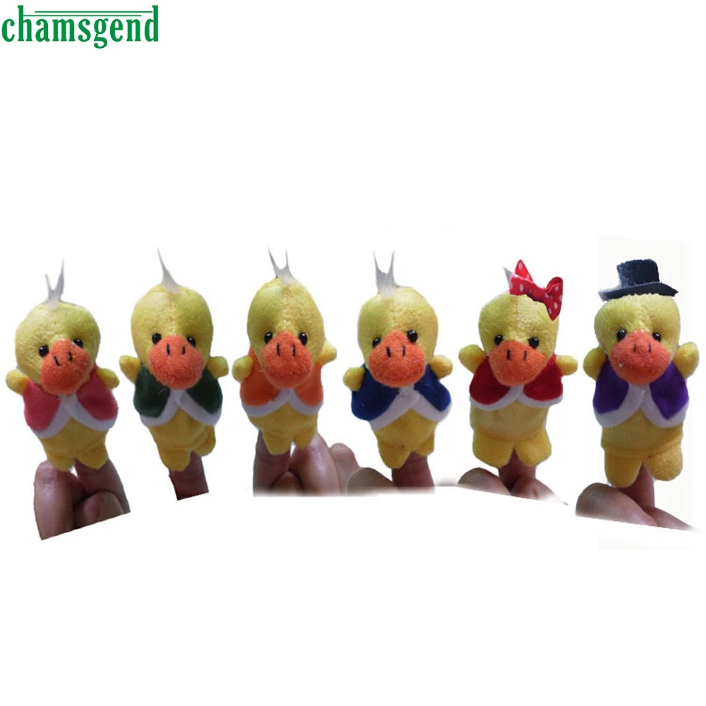 Горячая 6 шт палец даже рассказ хорошие игрушки пальчиковые куклы для ребенка