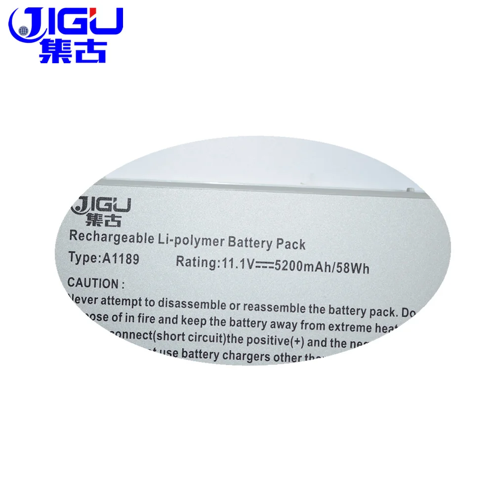 JIGU Сменный аккумулятор для ноутбука Apple MacBook Pro 17 дюймов A1189 MA458LL/A A1212/A A1261 A1229|laptop