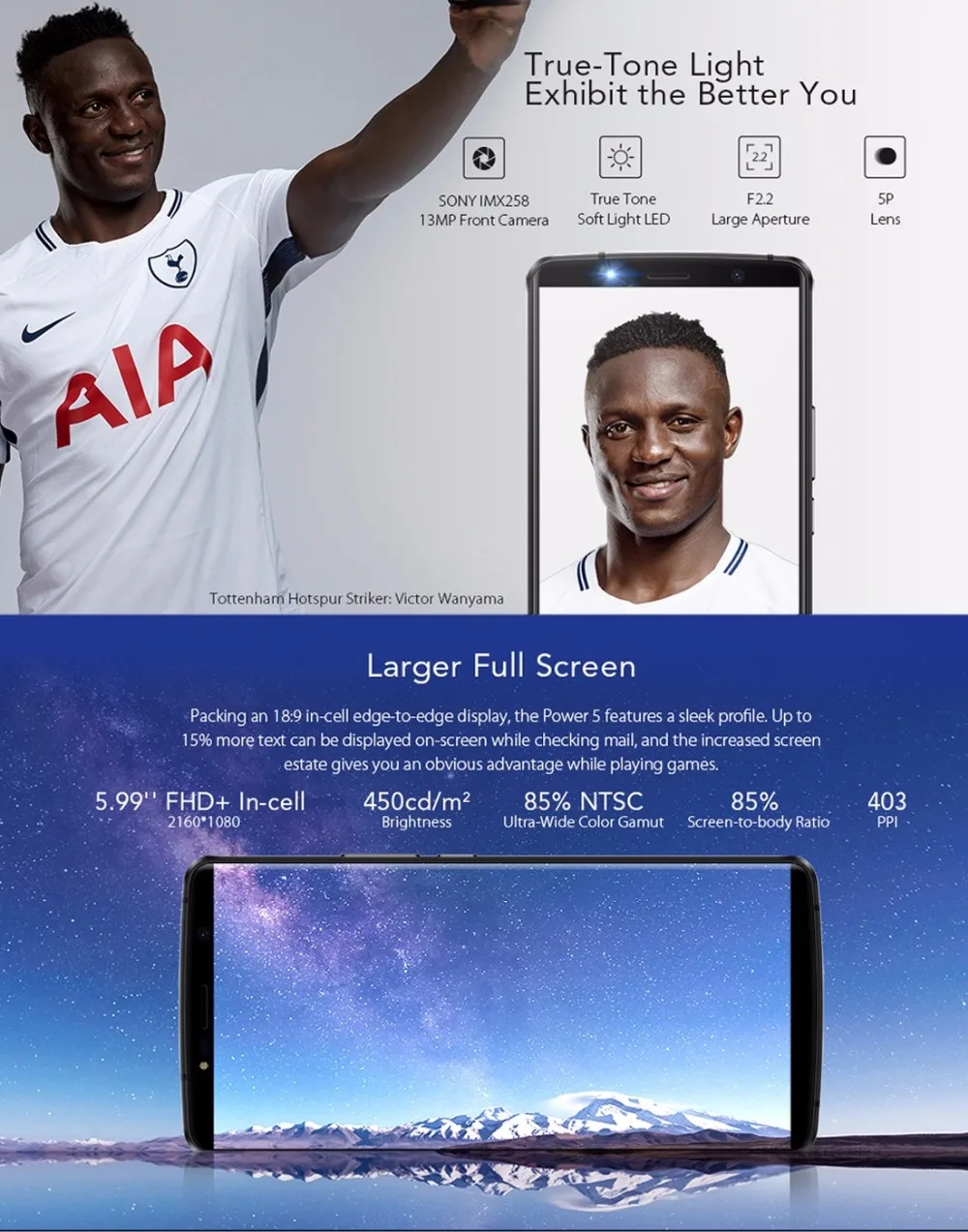 LEAGOO power 5 смартфон 99 &quotFHD + 18:9 ram 6 GB rom 64 Android 8 1 MT6763 Восьмиядерный 7000 mah двойные задние