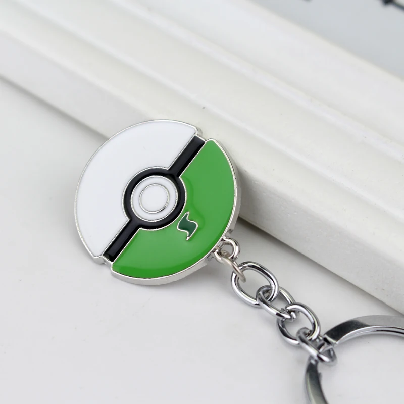 11 стилей, Новые брелки Pokemon Go, металлический кулон Pokeball, игровой брелок для ключей, мультяшная Автомобильная бижутерия, отличный подарок для женщин, мужчин, фанатов