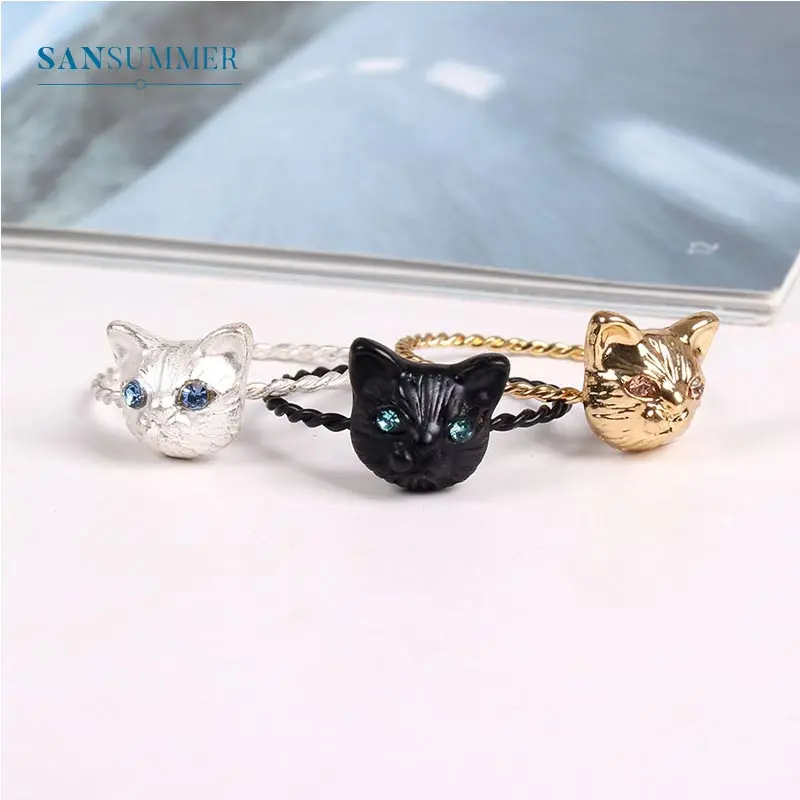 Кольца женские в минималистичном стиле трендовые ювелирные изделия с милым