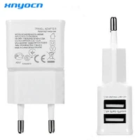 2016 new designed hot 2 1a1a dual 2 port usb universal charger white and black wall adapter charger plug of useu