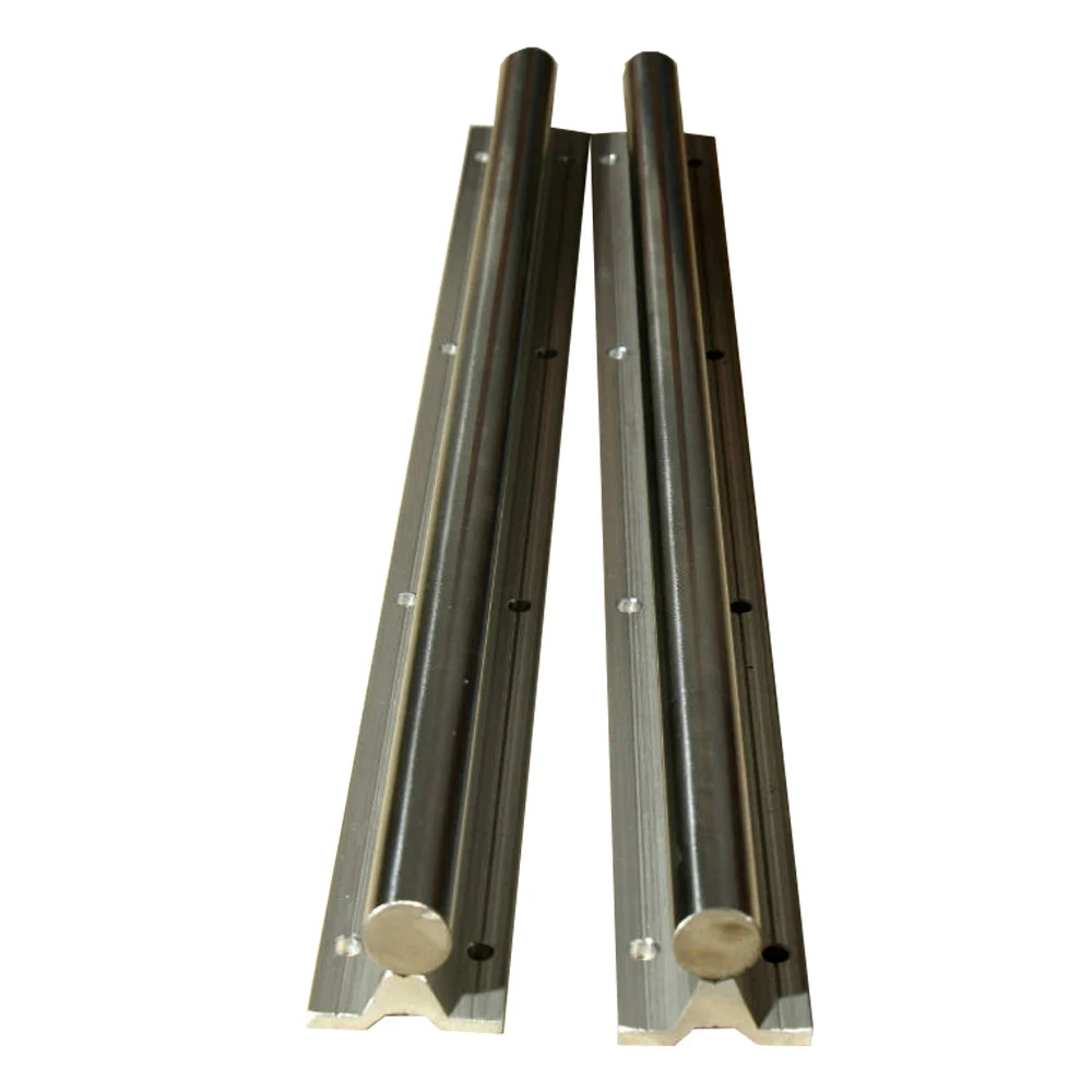 

1PCS Linear bearing with aluminum support cylindrical guide SBR10/12/13/16/20/25/30/35/40/50 No slider included