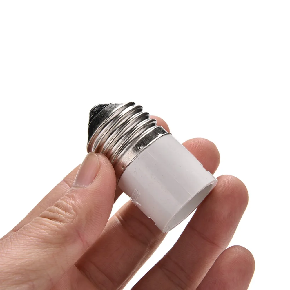 

1PCS Plug Extender Lampholder E27 to B22 Base Socket LED Halogen Light Lamp Bulb Adapter Converter Holder
