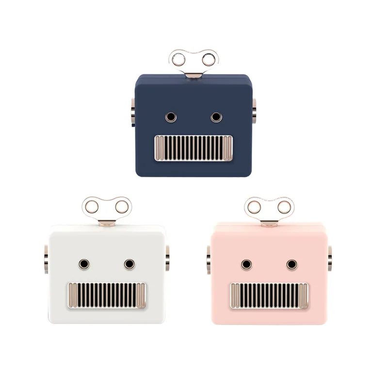 ABHU-Портативный ретро Робот Форма Bluetooth динамик мультфильм мини открытый беспроводной динамик Hifi бас Колонка громкий динамик с Micr
