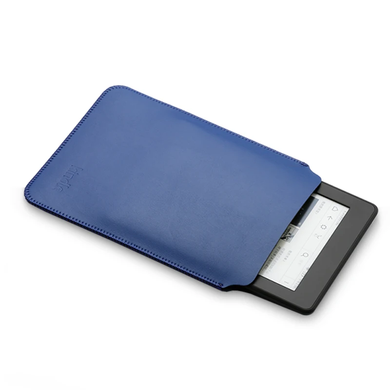 blue 6 'сумка для планшета из искусственной кожи чехол для Amazon Kindle Paperwhite 2 3 Kindle 8 th Voyage чехол для электронной книги чехол для Kindle 6 дюймов - Цвет: blue
