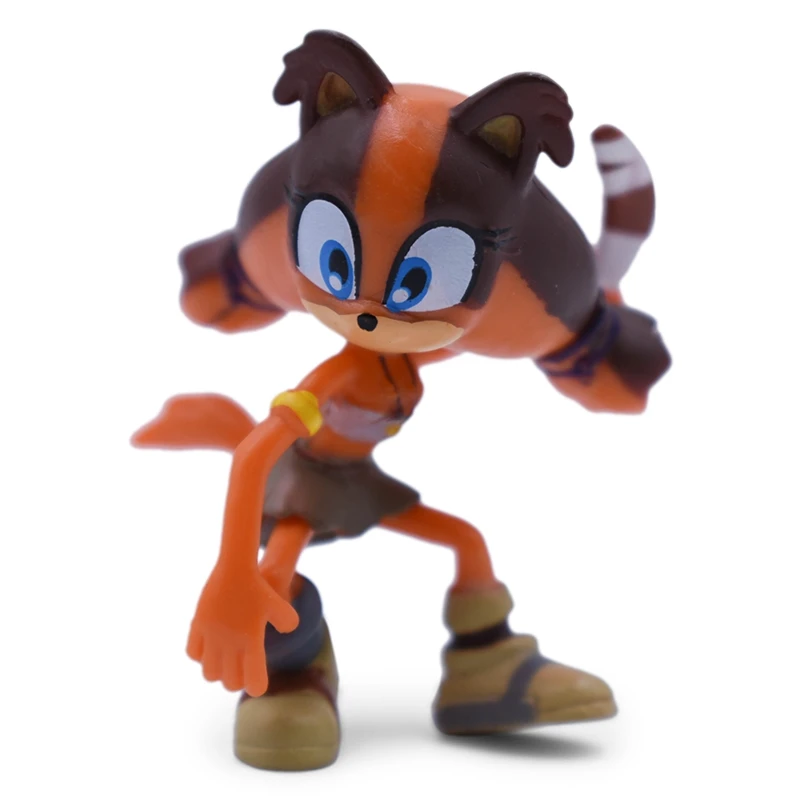 Sonic зубная щётка 6 шт./компл. кукла аниме Рисунок Игрушки 4st поколения бум Редкие Dr Роботник тени ПВХ игрушки для детей герои подарок 4-7 см