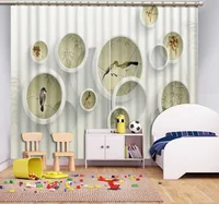 customize simple bedroom design curtain window curtain bathroom living room Simple and stylish 3d curtains