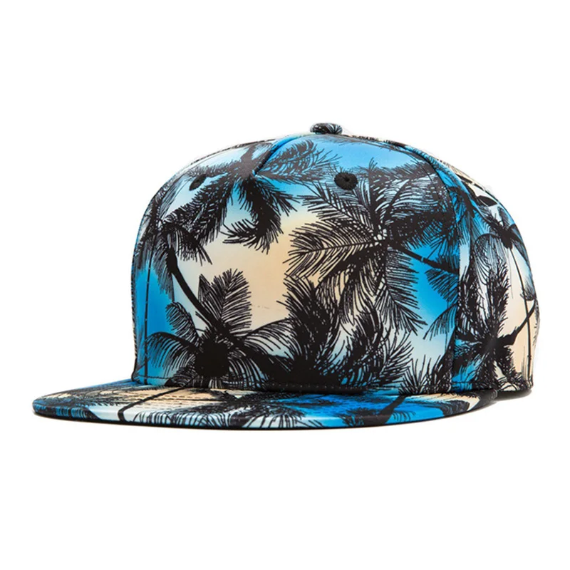 Unisex Coconut Tree Baseball Cap Men Women Outdoor Sports Snapback Adjustable Dad Hats Teenage Hip Hop Gorras Casquette CP0306 | Аксессуары