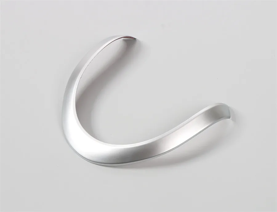 

Fit For 2015 Suzuki Jimny Car Steering Wheel Trim Styling Sequins U Type Decoration Strip Sticker ABS Matte Silver