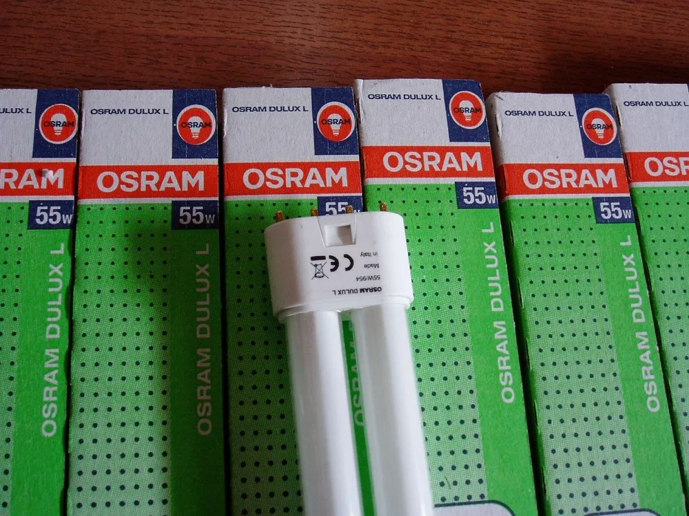 Лампа дневного света OSRAM DULUX L 2G11 55 Вт/954 или Вольфрамовая Вт/930 флуоресцентная