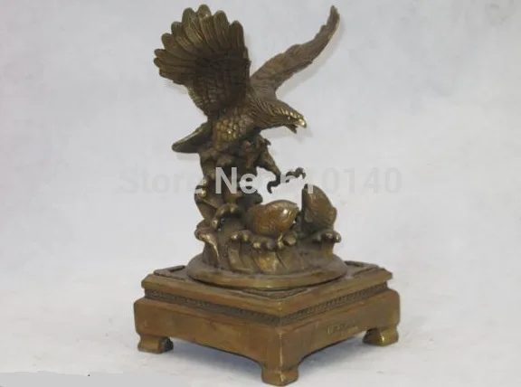Китайская Бронзовая медная Статуэтка рыбы фэн шуй|statue|statue bronzestatue eagle |