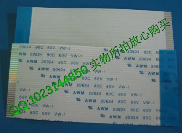 FFC 0.5 мм шаг 40pin 50 длинный тип B Гибкий Плоский Кабель Для TTL LCD DVD Computer AWM Принтер 80C 60