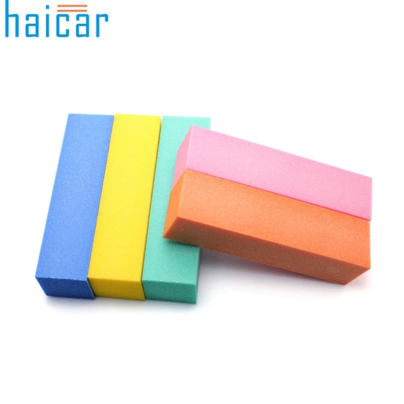 Лучшая сделка Haicar четыре стороны пилки для дизайна ногтей буферный блок