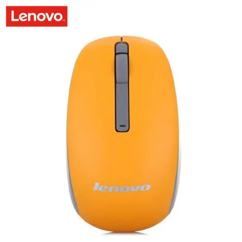 Беспроводная мышь LENOVO N130 Bluetooth черный/оранжевый поддержка официальной проверки