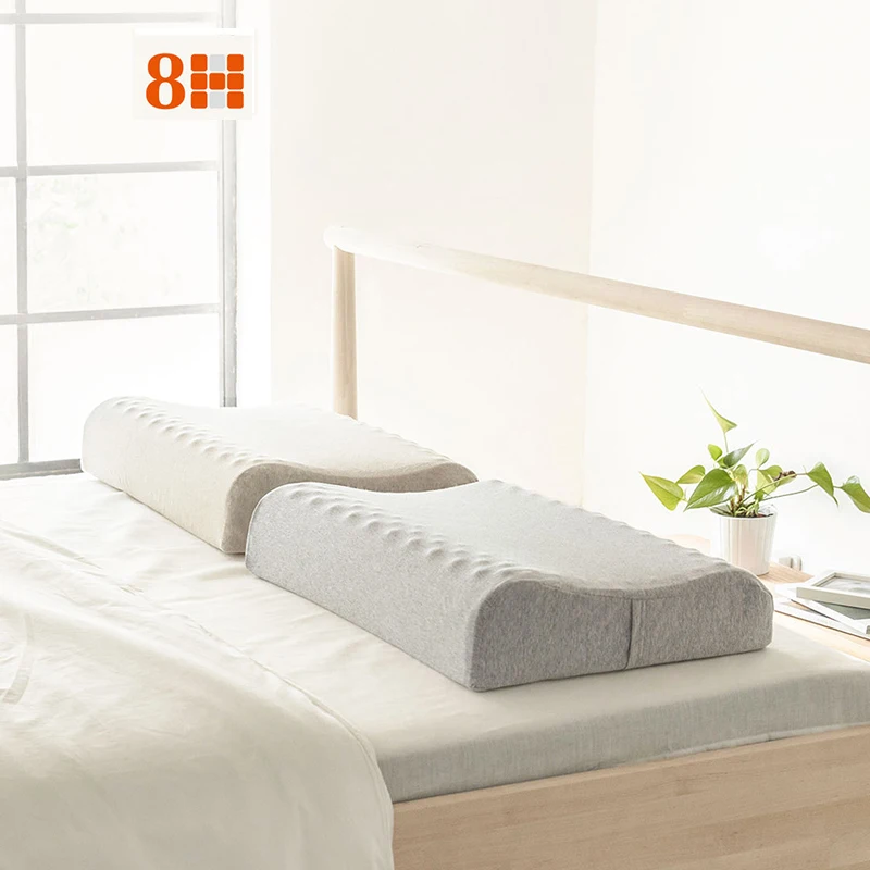 Xiaomi 8h 60x40 см, натуральная латексная массажная подушка, Spa Z3, Спящая Подушка для массажа шеи, для здоровья, для шеи, для ухода за головой, чехол для подушки