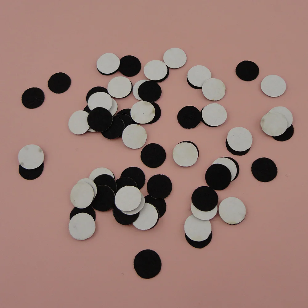 Круглые войлочные прокладки для цветов нетканые черные 10 мм 15 20 500 шт. | Украшения