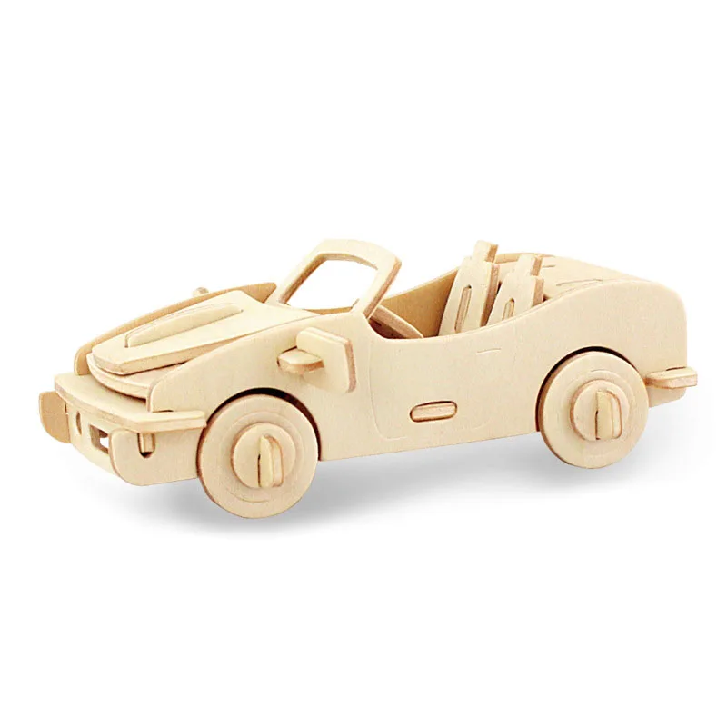 1 шт. 3D деревянные пазлы детские развивающие головоломки игрушка DIY игрушечный